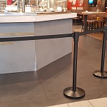 Легкие стойки BarrierBelt® Lite 05 - уже давно работают во многих кафе
